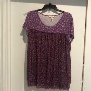 Matilda Jane floral layered top